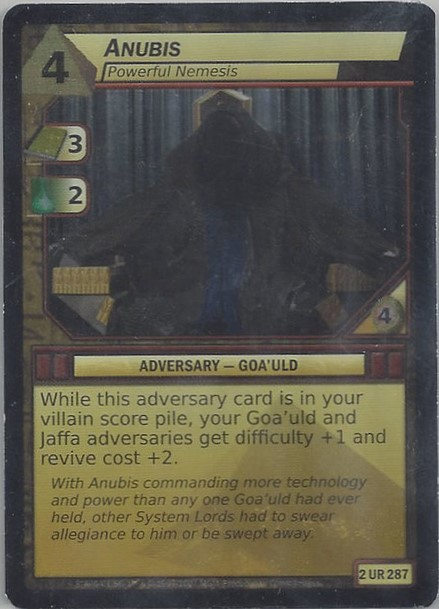 Anubis, Powerful Nemesis - Foil